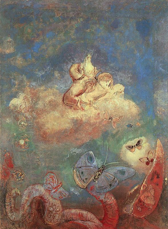 Odilon Redon The Chariot of Apollo China oil painting art